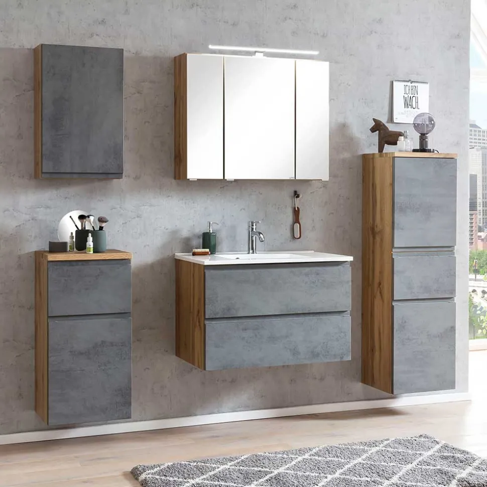 Badmöbel als komplettes Set - Mia (fünfteilig)