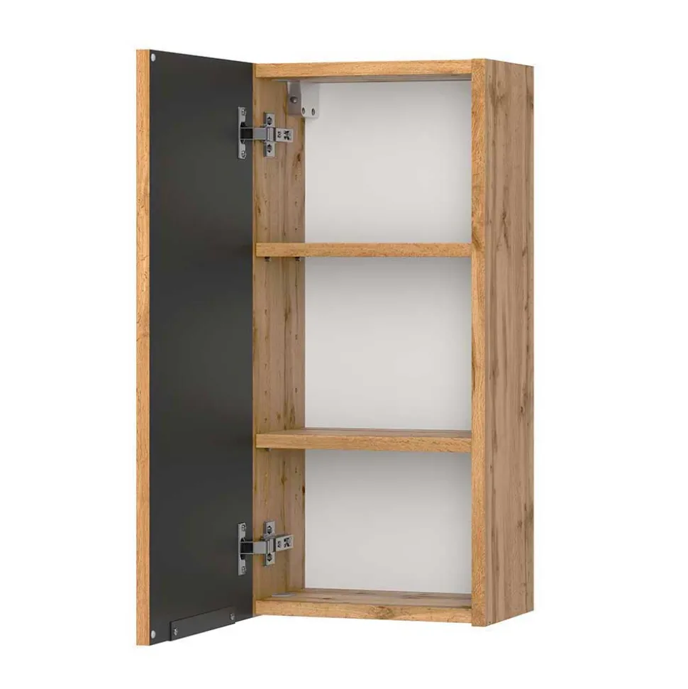 Badmöbel Ausstattung in modernem Design - Crystoga (vierteilig)