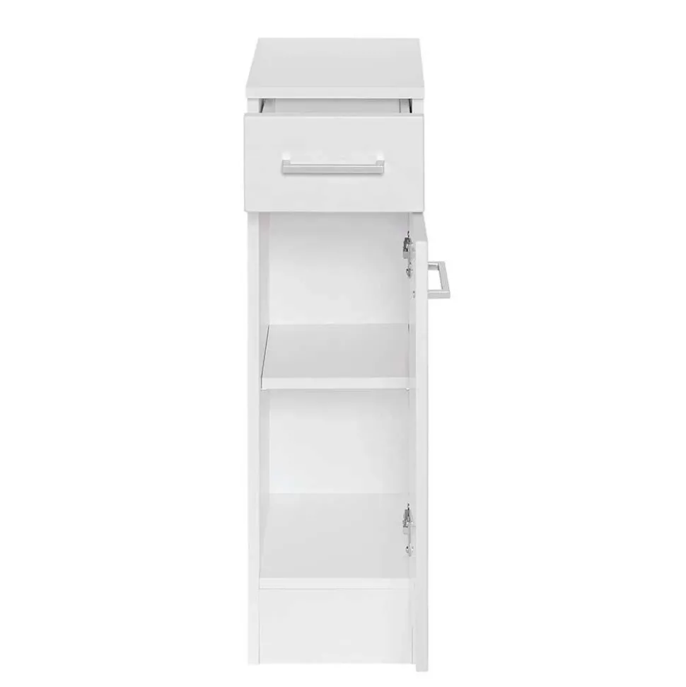 Badmöbel Basis-Set in Weiß - Skiranov (dreiteilig)