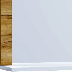 Badmöbel in Weiß & Wildeiche Honig - Cabarete (vierteilig)