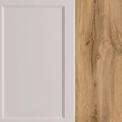 Badmöbel inklusive Aufsatzbecken Set - Trioto (vierteilig)