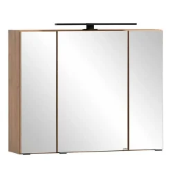 Badmöbel inklusive Aufsatzbecken Set - Trioto (vierteilig)