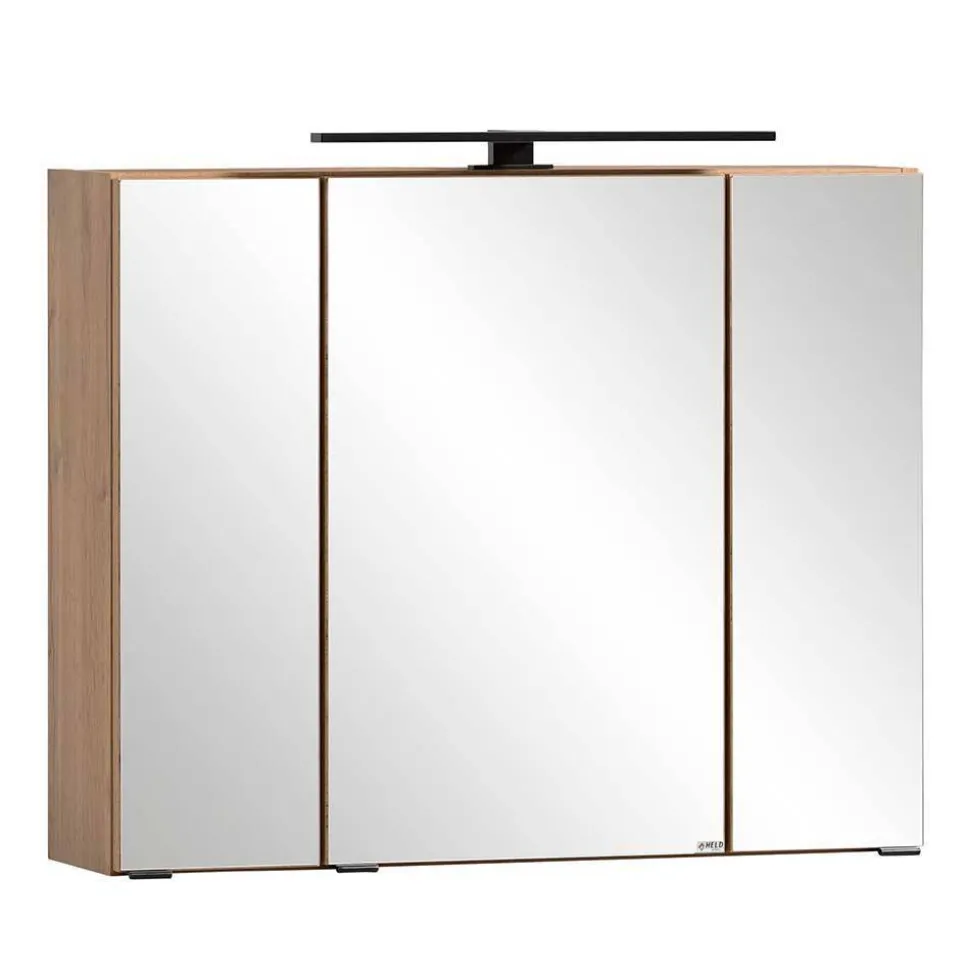 Badmöbel inklusive Aufsatzbecken Set - Trioto (vierteilig)