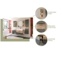 Badmöbel Kombination hängend - Depart (vierteilig)