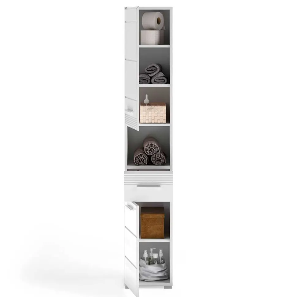 Badmöbel Kombination Hochglanz - Whale (dreiteilig)