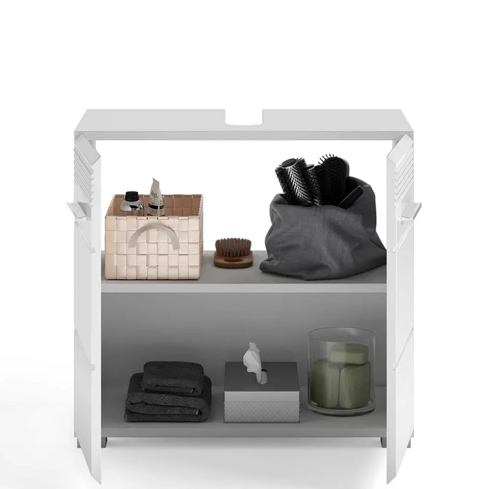 Badmöbel Kombination Hochglanz - Whale (dreiteilig)