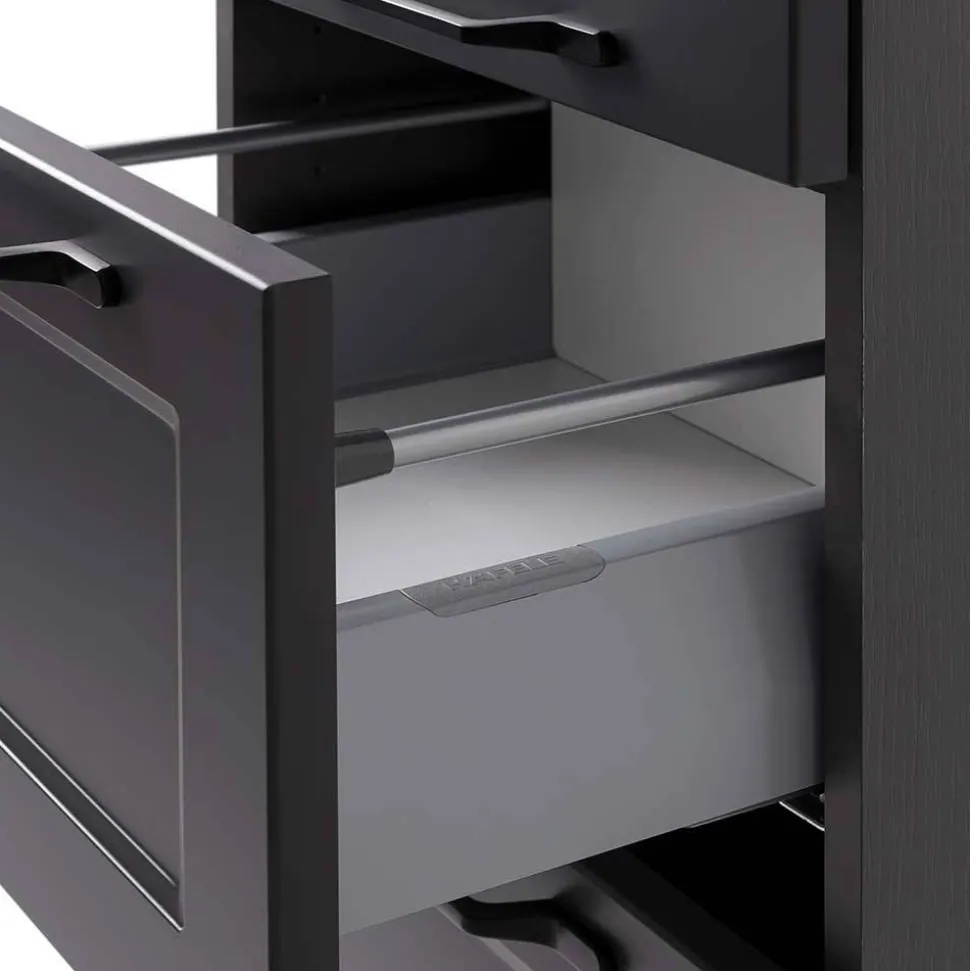 Badmöbel Kombination zweifarbig - Novelya (fünfteilig)