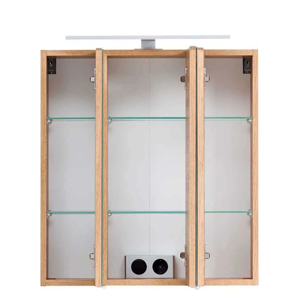 Badmöbel Komplettset in Touchwood - Drumias (fünfteilig)