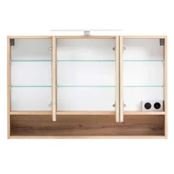 Badmöbel mit Baumkante Optik Set - Tofias (dreiteilig)