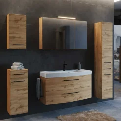 Badmöbel Programm Wildeiche - Arazony (fünfteilig)
