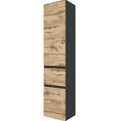 Badmöbel Serie Möbelset zweifarbig - Vandija (vierteilig)