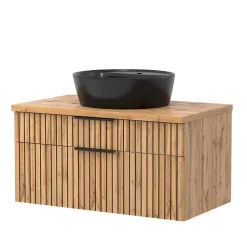 Badmöbel Set im Modernen Stil - Crystoga (vierteilig)