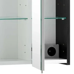 Badmöbel Set in Schwarz - Riguna (dreiteilig)