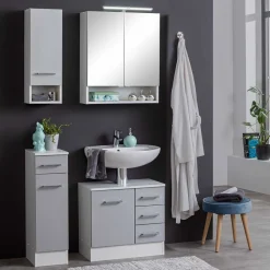 Badmöbel Set melaminbeschichtet - Girios (vierteilig)