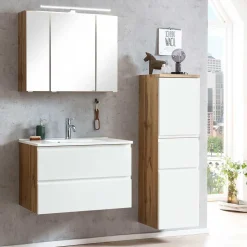 Badmöbel Set zweifarbig - Eight (dreiteilig)