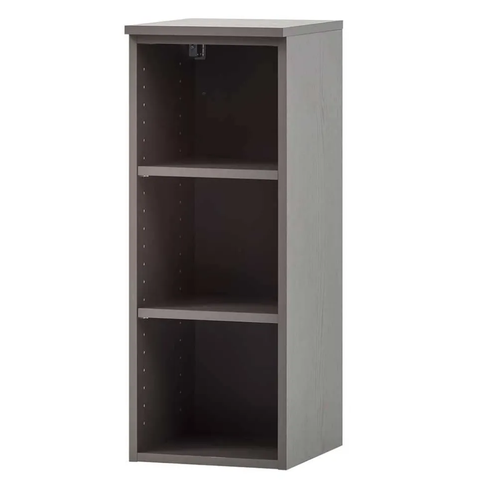 Badregal mit 3 Fächern in Dunkelgrau - Breznia