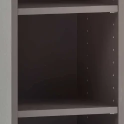 Badregal mit 3 Fächern in Dunkelgrau - Breznia