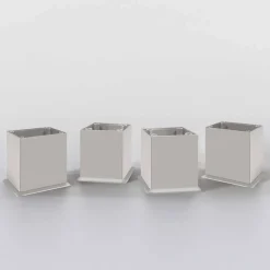 Badregal mit 3 Fächern in Dunkelgrau - Breznia