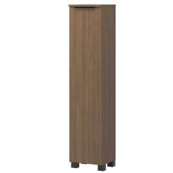 Badschränke und Lichtspiegel Set modern - Ucaida (vierteilig)