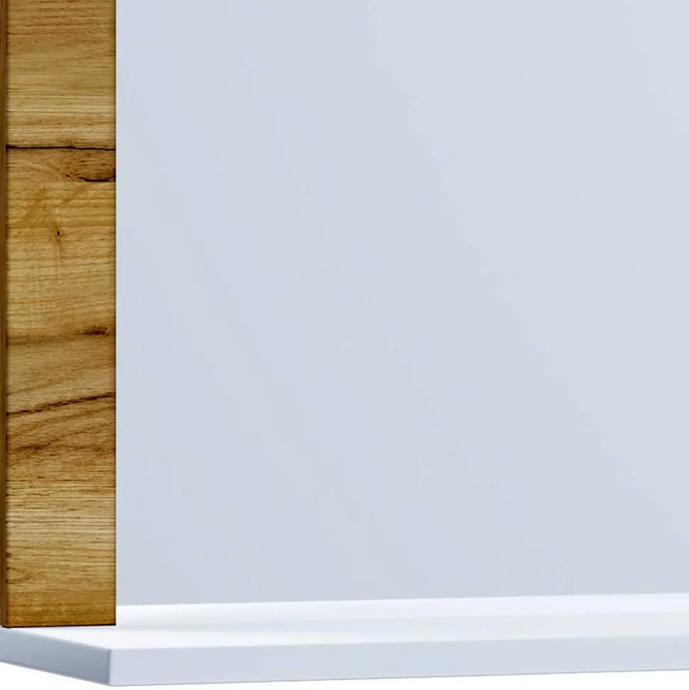 Badspiegel in Wildeiche Honig & Weiß - Cabarete