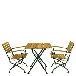 Balkonmöbel Set aus Robinie - Emily (dreiteilig)