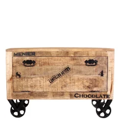 Bank & 2 Garderobenpaneele für Flur - Indri (dreiteilig)