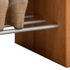 Bank mit Schuhablage & Kisten aus Buche - Shimousa