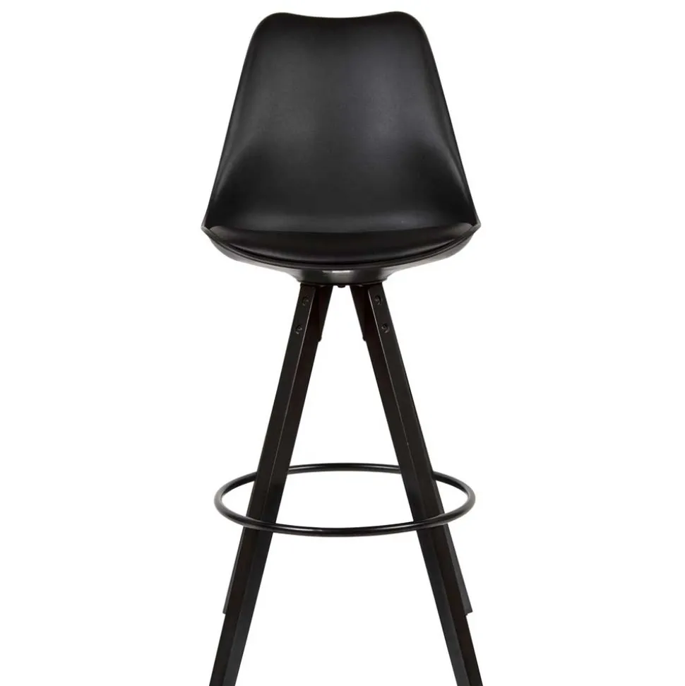 Bar Schalenstühle in Schwarz - Ilussiana (2er Set)