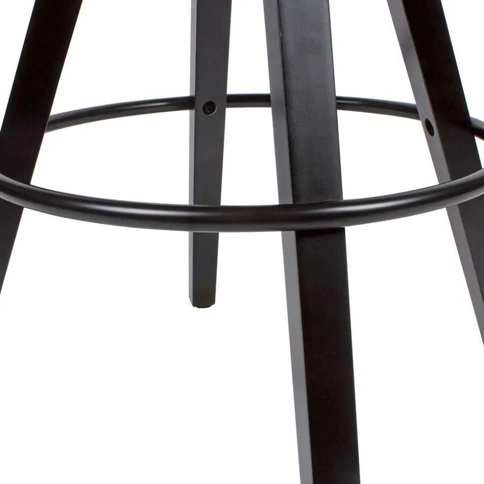 Bar Schalenstühle in Schwarz - Ilussiana (2er Set)