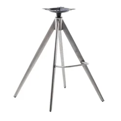 Bar-Lederstühle mit Armlehnen - Damien (2er Set)