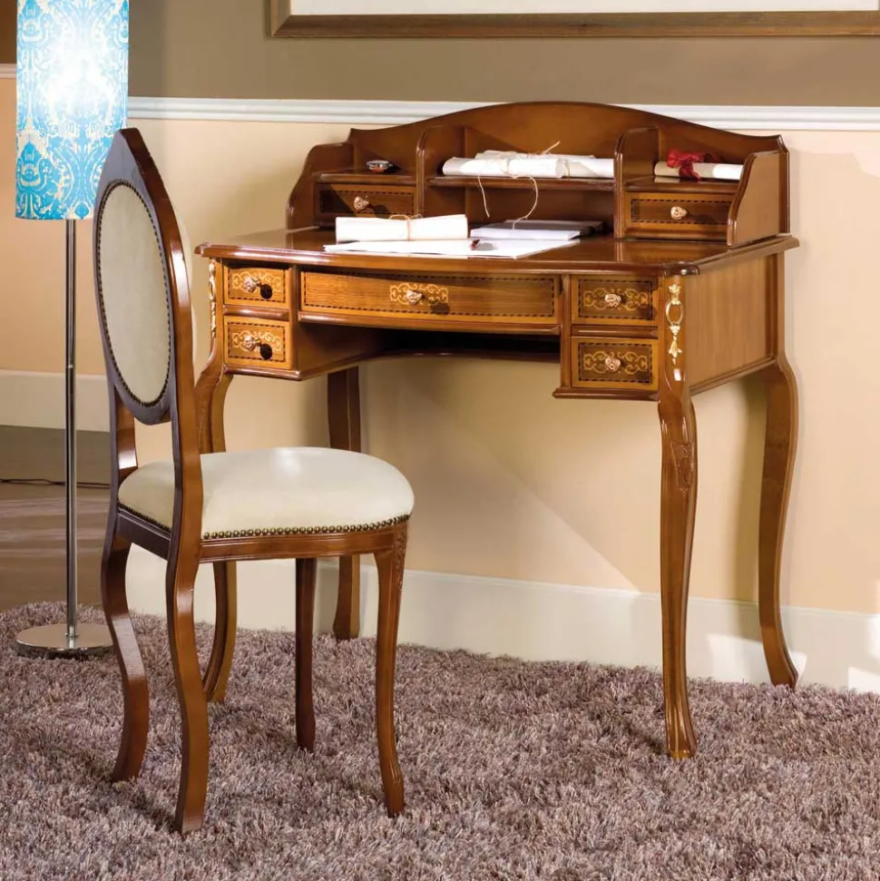 Barock Arbeitszimmer Möbel Natale mit Schreibtisch (zweiteilig)