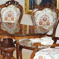 Barock Esszimmer Gruppe Magari mit ovalem Tisch (sechsteilig)