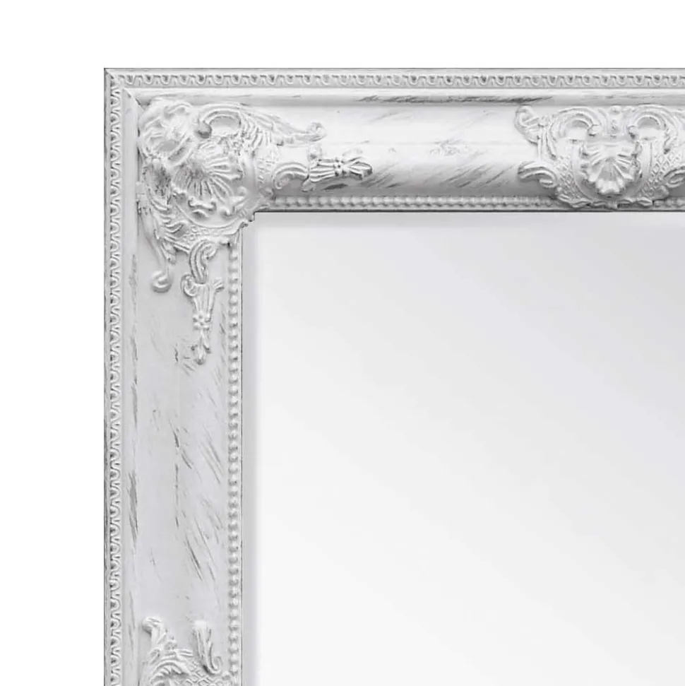 Barock Spiegel Imenza in Weiß