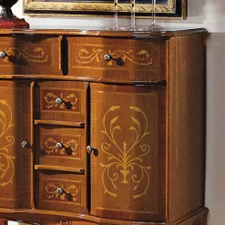 Barocke Kombikommode Agosto mit 5 Schubladen
