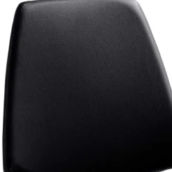 Barstuhl in Schwarz - echtes Leder - Jodolio