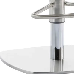 Barstuhl in Schwarz - echtes Leder - Jodolio