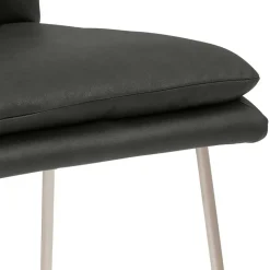 Barstuhl mit 67cm Sitzhöhe in Dunkelgrau - Rock