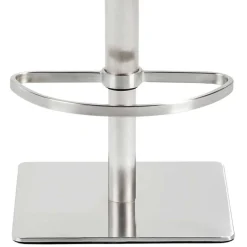 Barstuhl mit Schalensitz in Lichtgrau - Inn