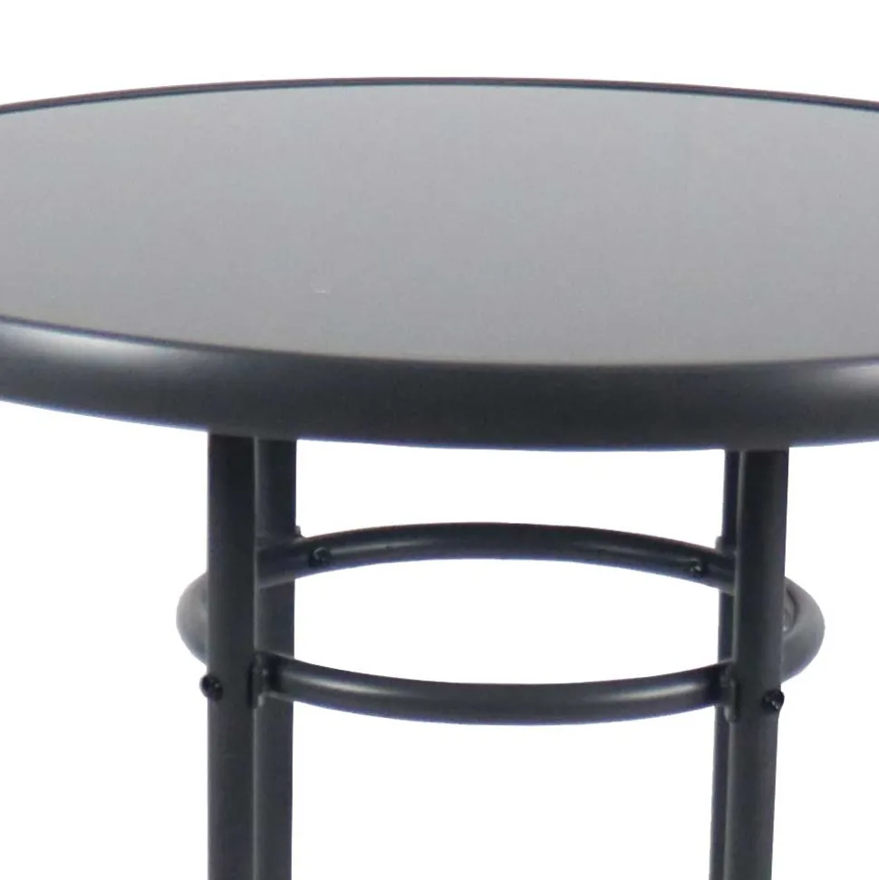 Bartisch & Bar-Klappstühle Set - Irvine (dreiteilig)