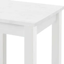 Bartisch und Barhocker in Weiß - Zanaris (dreiteilig)