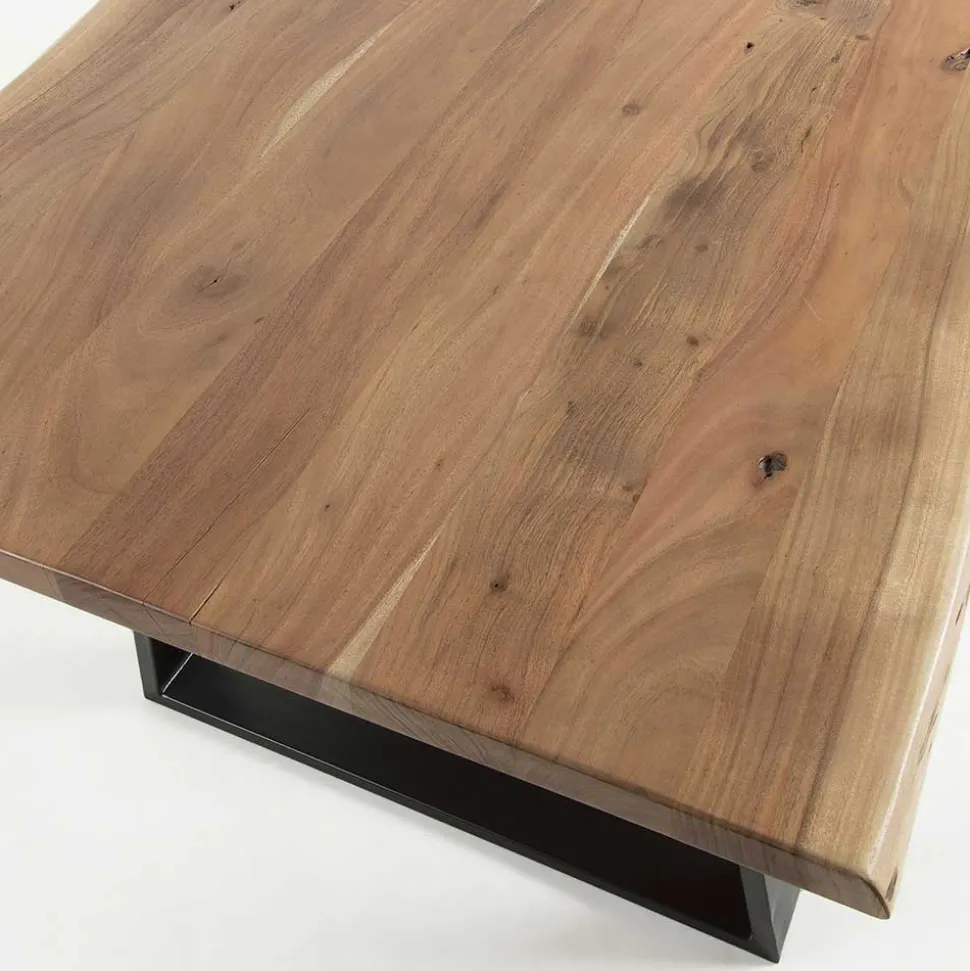 Baumkante Esstisch aus Akazie massiv - Dumassa