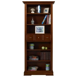 Bücherregal in Walnussfarben Antik - Istefanio