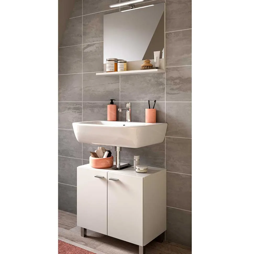 Beckenunterschrank und Spiegel Set - Harmone (zweiteilig)
