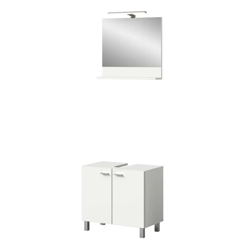 Beckenunterschrank und Spiegel Set - Harmone (zweiteilig)