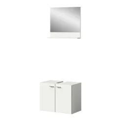 Beckenunterschrank und Spiegel Set - Harmone (zweiteilig)