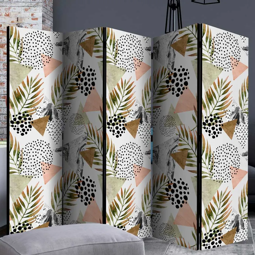 Bedruckter Paravent mit modernem Muster Motiv - Vipe
