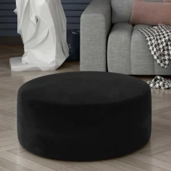 Beistellhocker aus mattem Samt - Sentiagamo