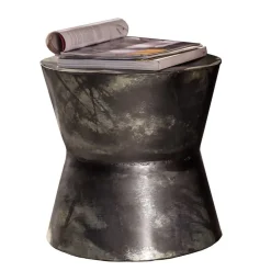 Beistelltisch aus Eisen mit Antik Finish - Altamira