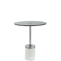 Beistelltisch aus Rauchglas - Lania