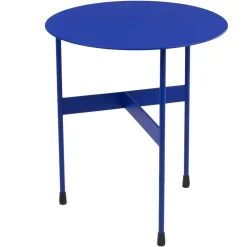 Beistelltisch aus Stahl in Blau - Veneera